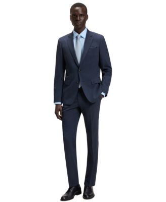 Hugo Boss - Men's Micro-Patterned Stretch Slim-Fit Suit