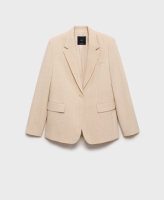 MANGO - Women's Structured Suit Jacket