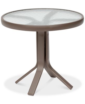 Furniture - Aluminum 20" Round Outdoor End Table