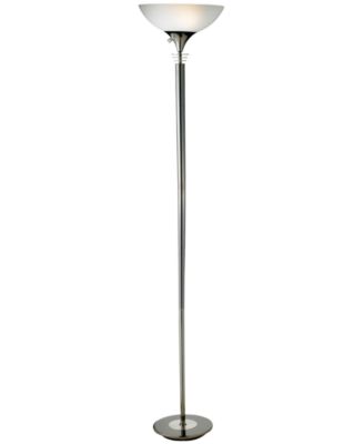 Adesso - Metropolis Black Nickel Floor Lamp