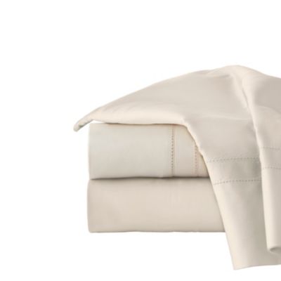 Pointehaven - 620 Thread Count Long Staple Cotton Sheet Set - Cal King White