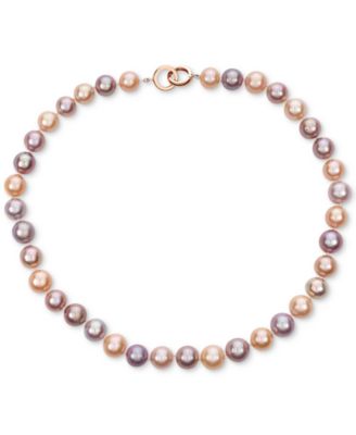 Macy's - Multicolor Cultured Freshwater Pearl 21" Statement Necklace (12-14mm)