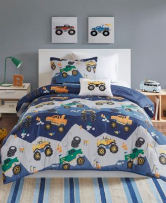 Intelligent Design - Nash Twin 3 Piece Printed Comforter Set