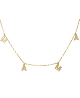 ADORNIA - Mama Dangle Necklace
