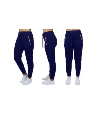 Galaxy By Harvic - Women's Loose Fit Jogger Pants With Zipper Pockets