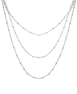 And Now This - Beaded 18" Layered Necklace
