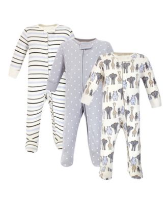 Hudson Baby - - Baby Boys and Girls Cotton Sleep and Play Set