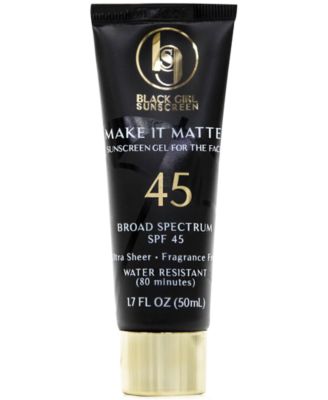 Black Girl Sunscreen - Make It Matte Sunscreen SPF 45, 1.7 oz.