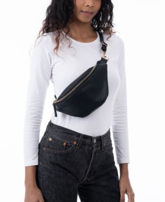 I.N.C. International Concepts - Bean-Shaped Belt Bag With Interchangeable Straps