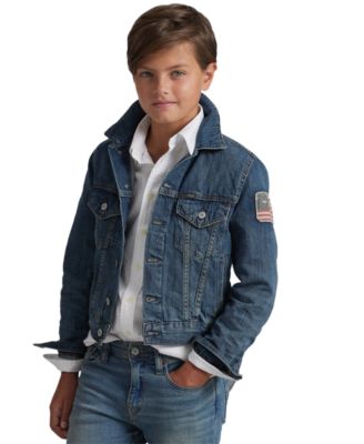 Polo Ralph Lauren - Big Boys Denim Cotton Trucker Jacket