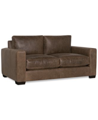 Bernhardt - Dawkins 68.5" Leather Loveseat