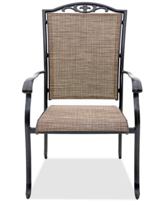 Agio - Wythburn Mix and Match Filigree Sling Outdoor Dining Chair