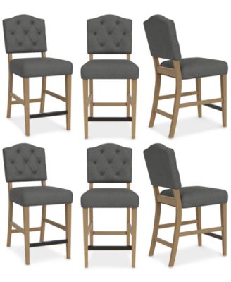 Furniture - Jesilyn 6pc Counter Height Chair Set