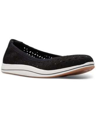 Clarks - Women's Cloudsteppers Breeze Roam Perfed Flats