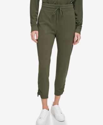 Marc New York - Women's Jersey Cinch-Hem Ankle Pants