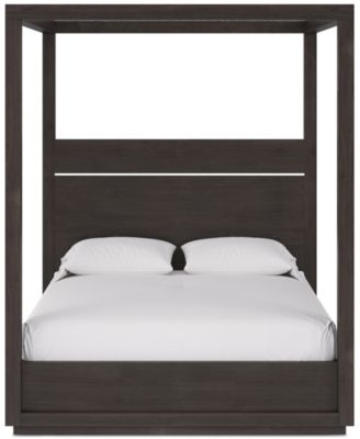 Furniture - Tivie California King Canopy Bed