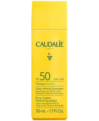 Caudalie - Vinosun Protect Daily Mineral Sunscreen SPF 50, 1.7 oz.