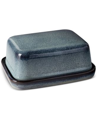 Villeroy & Boch - Lave Gris Covered Butterdish