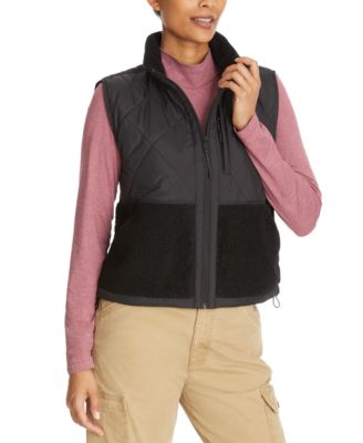 BASS OUTDOOR - Women's Mixed-Media Zip-Front Campfire Vest