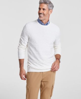 Club Room - Men's Stitched Crewneck Sweater
