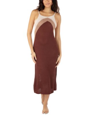 Hurley - Juniors' Knit Midi Dress Cover-Up