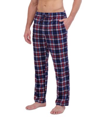 Hanes - Men's Ultimate Ultra Soft Plaid Brushed Fleece Pajama Pants