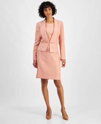 Le Suit - Women's Shawl-Collar Jacket Dress Suit