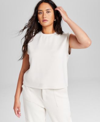 And Now This - Women's Crewneck Sleeveless Top, Created for Macy's