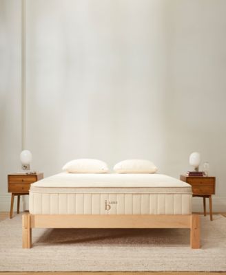 Brooklyn Bedding - Birch Luxe Natural 11.5" Cushion Firm Mattress - Queen