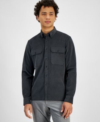 Michael Kors - Men's Classic-Fit Micro-Cord Shirt