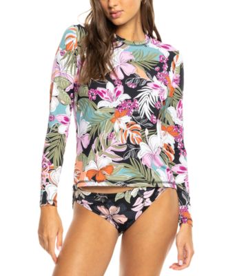 Roxy - Juniors' Sea Skippin Long-Sleeve Rashguard