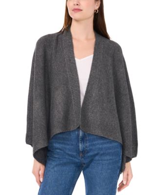 Sam & Jess - Women's Open-Front Handkerchief-Hem Cardigan