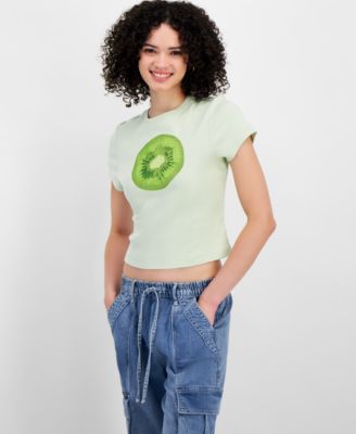 Self Esteem - Juniors' Kiwi Graphic Cotton Baby T-Shirt