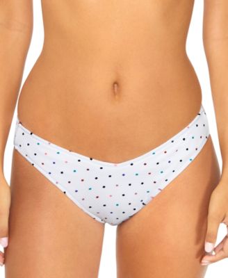 Raisins - Juniors' Oahu Printed V-Waist Bikini Bottoms