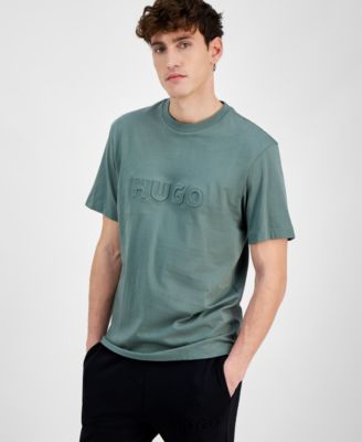 Hugo Boss - Men's Detori Regular-Fit Logo Embossed Graphic T-Shirt