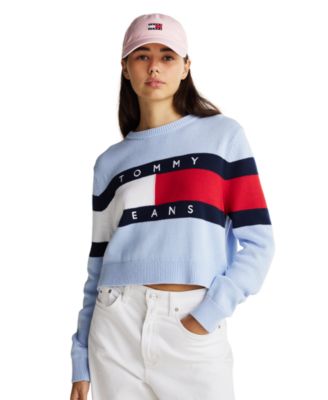 Tommy Jeans - Women's Crewneck Flag Logo Sweater
