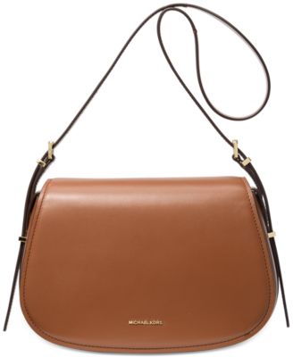 Michael Kors - Lydia Small Leather Flap Messenger