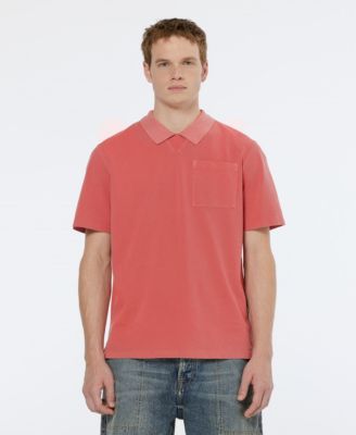 SCOTCH & SODA - Men's Relaxed-Fit Garment-Dyed Piqu&eacute; Pocket Polo Shirt