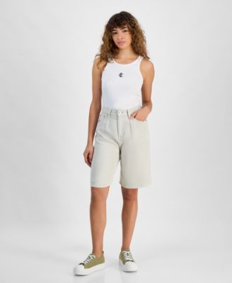 Calvin Klein Jeans - Women's Relaxed Bermuda Shorts
