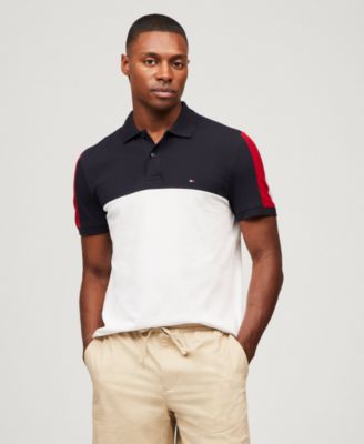 Tommy Hilfiger - Men's Regular-Fit Colorblocked Polo Shirt