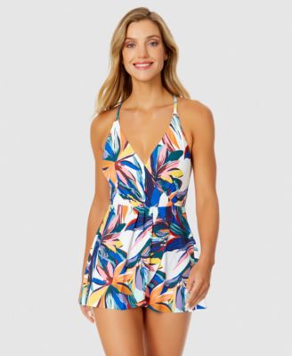 Anne Cole - Women's Printed Swimdress