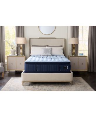Stearns & Foster - Estate 15" Soft Euro Pillowtop Innerspring Luxury Mattress Set - Queen Split