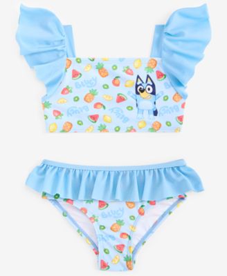 Dreamwave - Toddler Girls 2-Pc. Bluey Swimsuit