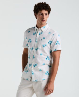 Original Penguin - Men's Floral Print Button-Down Shirt