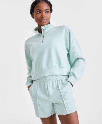 ID Ideology - Women's Relaxed Lightweight Quarter-Zip Top