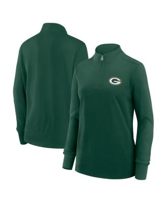 Logo Athletic - Women's Green Green Bay Packers Velocity Quarter-Zip Jacket