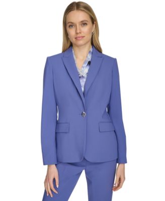 Calvin Klein - Women's One-Button Blazer