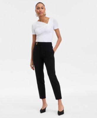 I.N.C. International Concepts - Women's Straight-Leg Cropped Pants