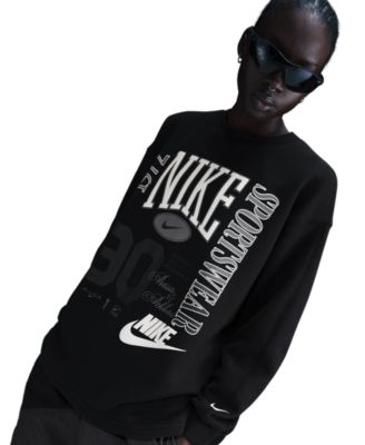 Nike - Women's Oversized Crewneck French Terry Sweatshirt