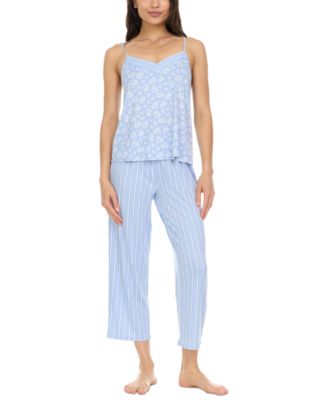 Flora by Flora Nikrooz - Women's Amari 3-Pc. Cami, Shorts & Capris Pajama Set